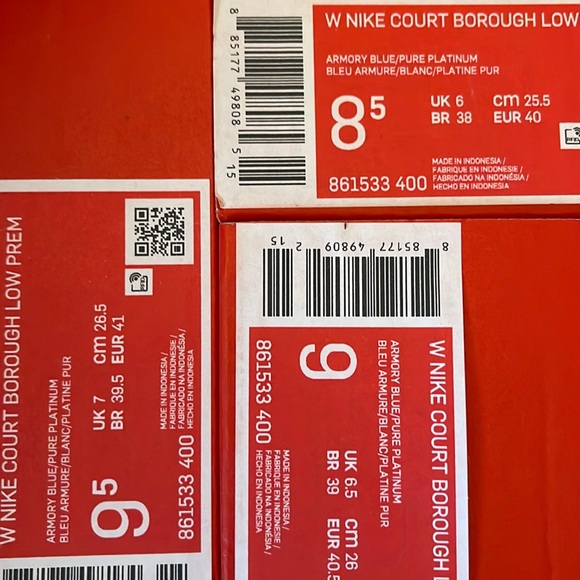 NIKE WMNS COURT BOROUGH LOW PREMIUM
ARMORY BLUE/PURE PLATINUM SNEAKRS
861533 400 - Picture 15 of 16